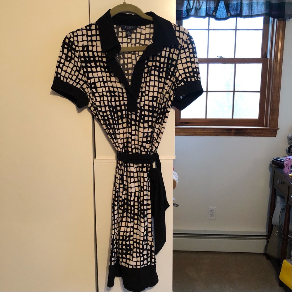 Chaps Check Dress